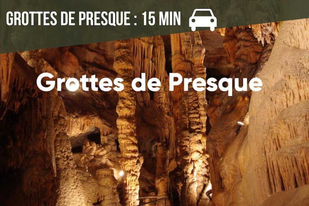 La Sagnarde, Maison En Pierre, Loubressac Екстериор снимка